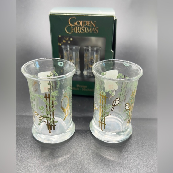 JULESDRAMGLAS 2002 HOLME GAAND CHRISTMAS DRAM GLASSES SET OF 2 - Picture 8 of 9